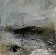 Peinture abstraite technique mixte Hidden Haze No 2, Alison Britton-Paterson