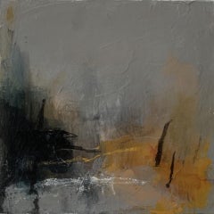 Nightfall No 1, Alison Britton-Patterson, Original abstraktes Gemälde in Mischtechnik