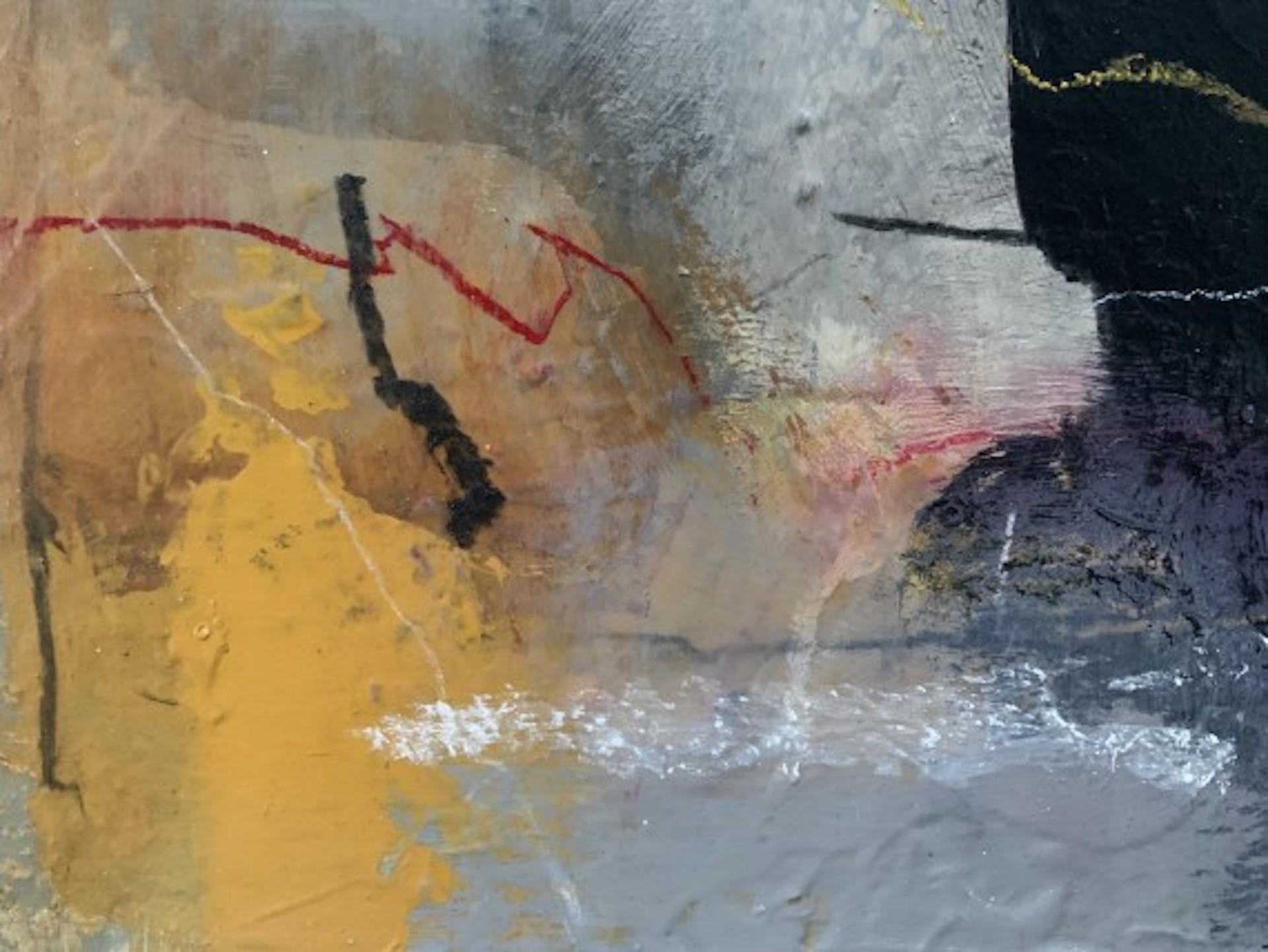 Nightfall No 2, Alison Britton-Patterson, Original abstraktes Gemälde in Mischtechnik im Angebot 2
