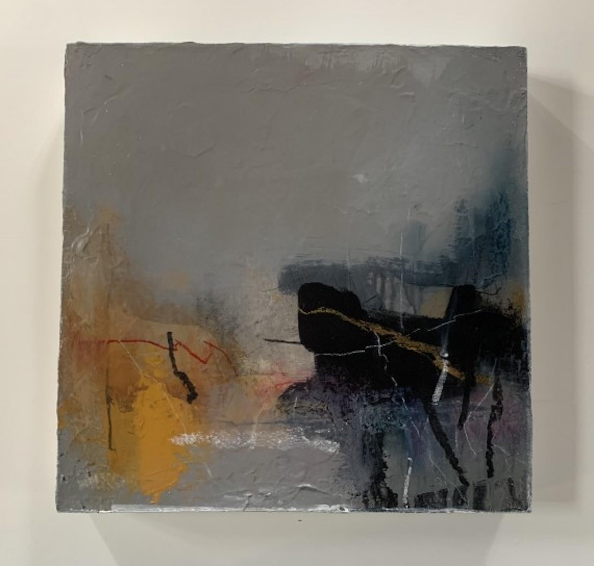 Nightfall No 2, Alison Britton-Patterson, peinture abstraite originale, abordable en vente 1