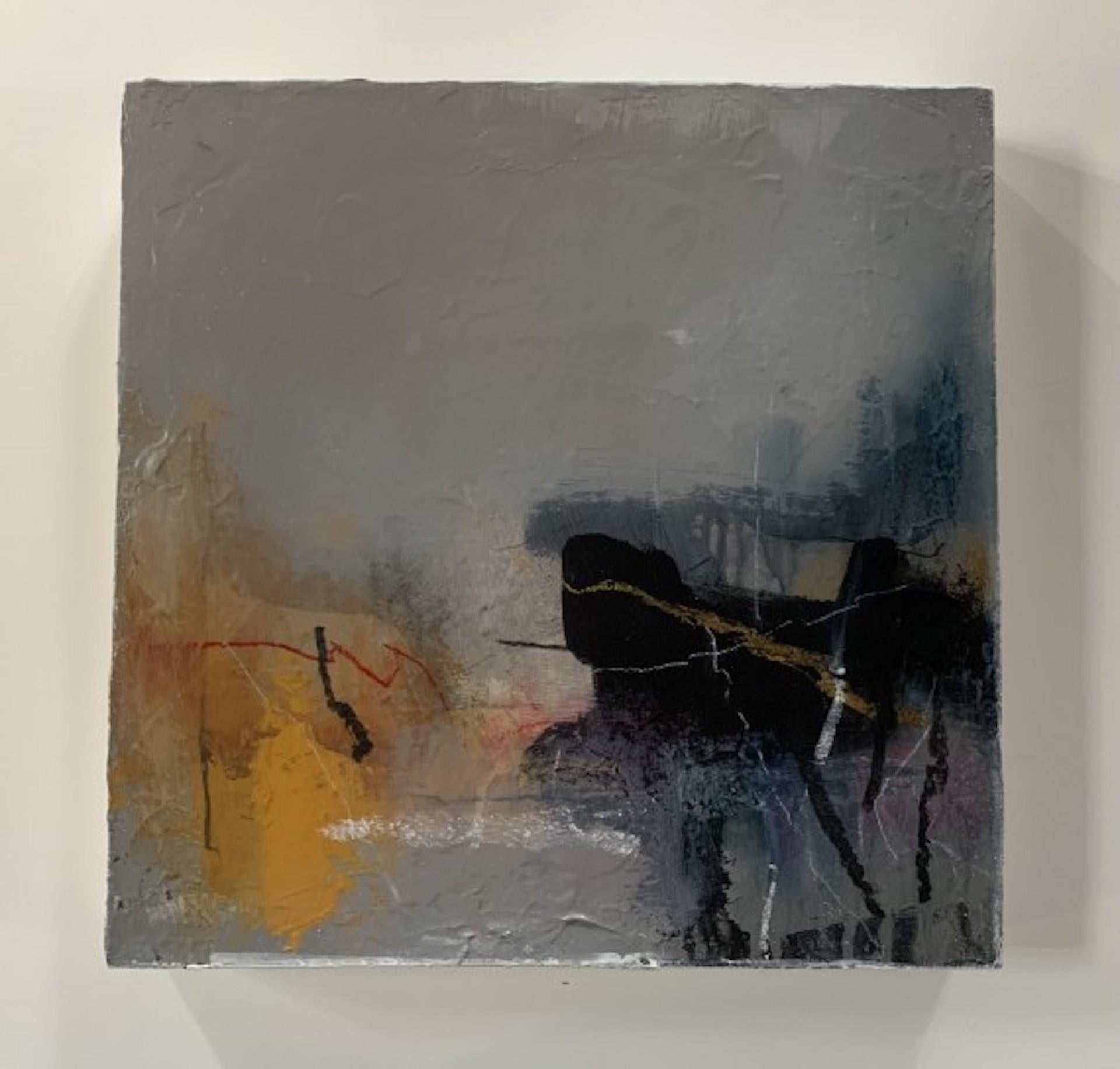 Nightfall No 2, Alison Britton-Patterson, Original abstraktes Gemälde, erschwinglich im Angebot 1