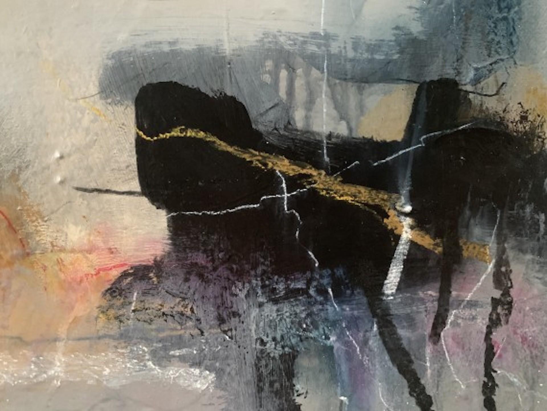 Nightfall No 2, Alison Britton-Patterson, peinture abstraite originale, abordable en vente 2