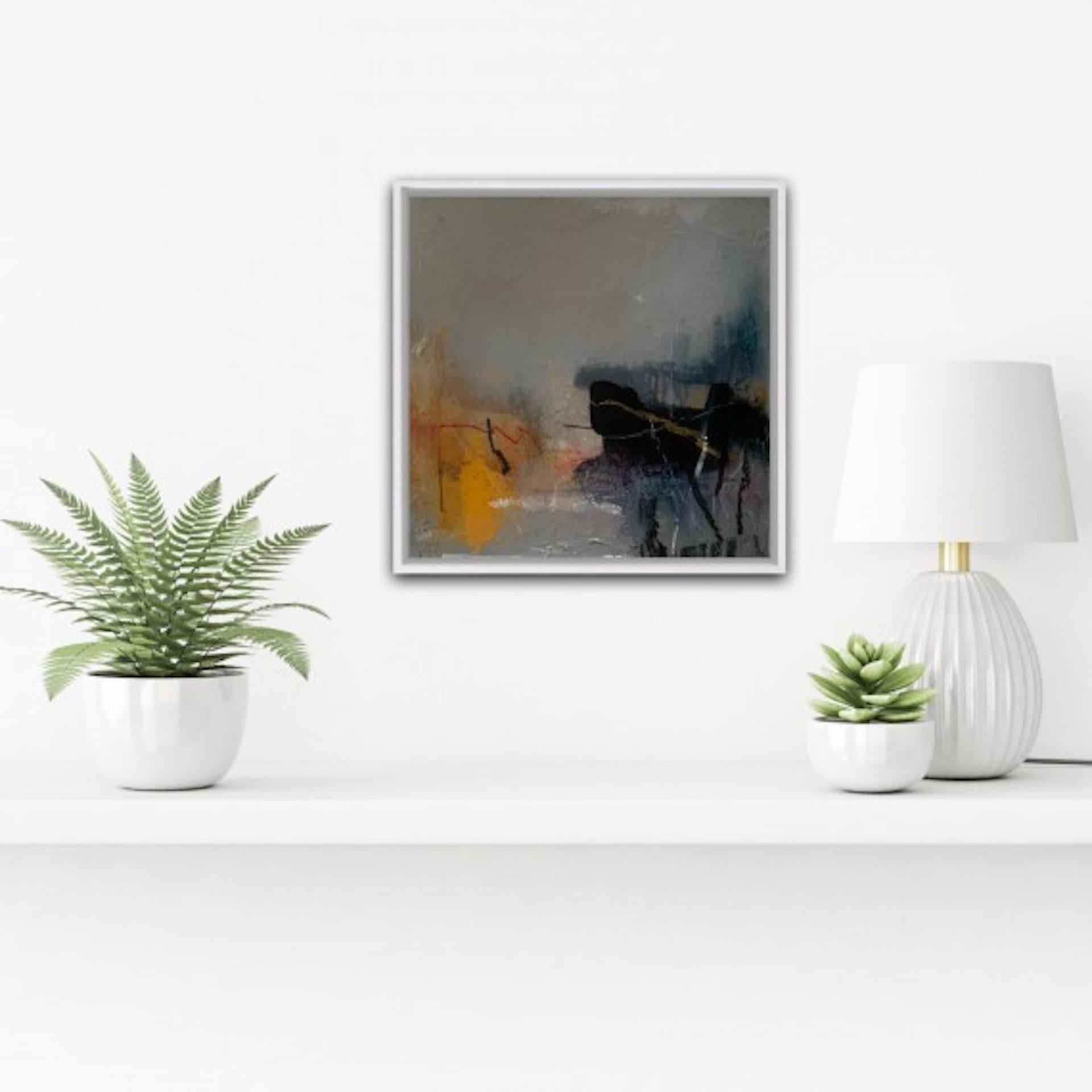 Nightfall No 2, Alison Britton-Patterson, Original abstraktes Gemälde, erschwinglich im Angebot 5