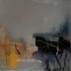 Nightfall No 2, Alison Britton-Patterson, peinture abstraite originale, abordable