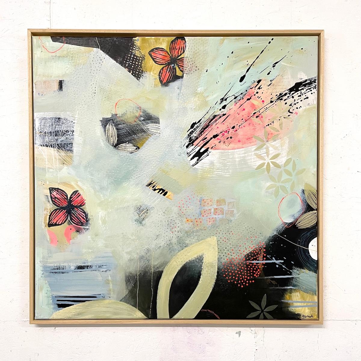 Lasciarsi andare di Alison Gilbert, Arte contemporanea, Astratto, Pittura originale - Painting Contemporaneo di Alison Gilbert 