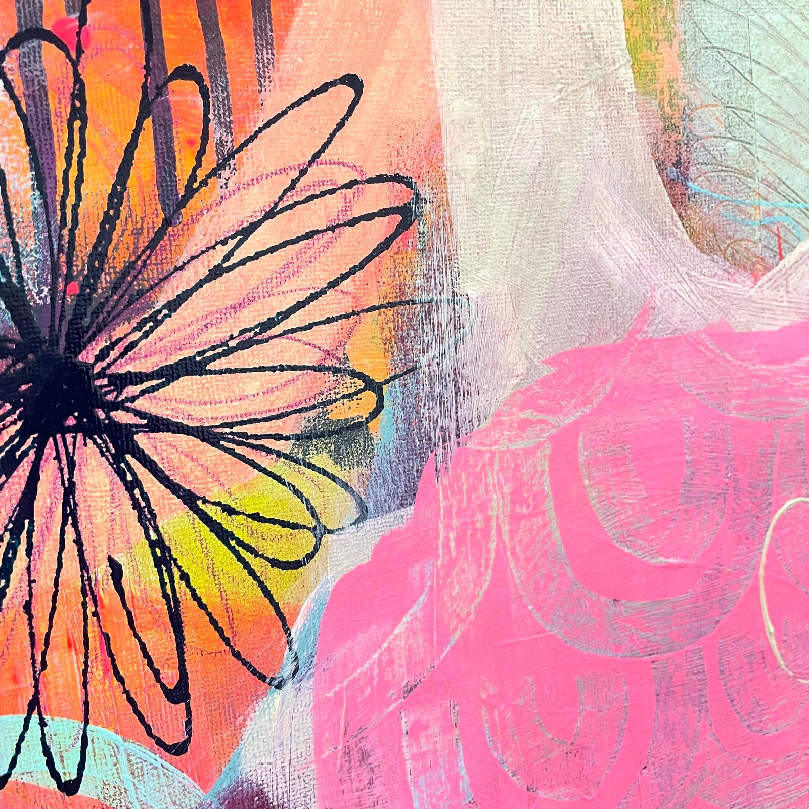 Out to Lunch di Alison Gilberts, Arte urbana, Pittura originale, Contemporaneo in vendita 1