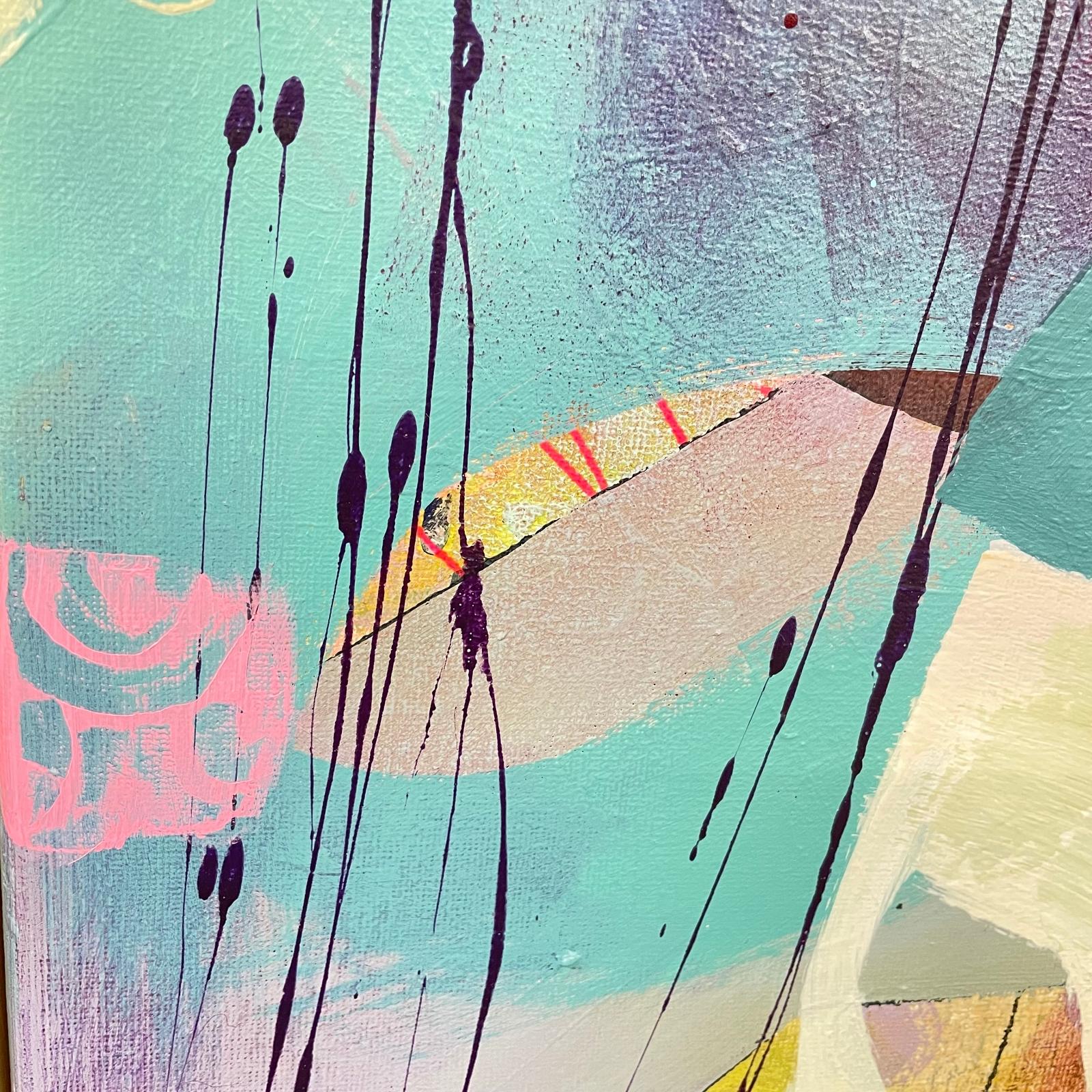 Out to Lunch di Alison Gilberts, Arte urbana, Pittura originale, Contemporaneo in vendita 3