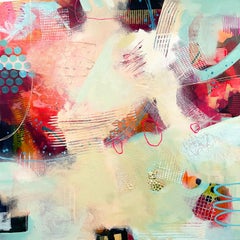 « Where There's a Will » d'Alina Gilbert, peinture de paysage, peinture abstraite 