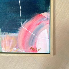 Bubblegum, original painting, abstract painting, acrylic, contemporary