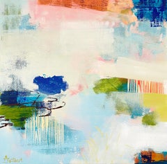 „Lost in the Moment“, Originalgemälde, abstraktes Gemälde, Acryl, zeitgenössisch