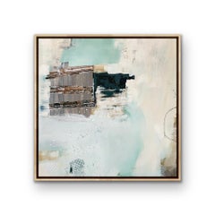 Seafoam's echo, original painting, abstract painting, acrylic, contemporary