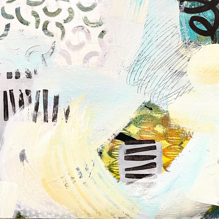 Alison Gilbert Tide's Turn, Vibrant Seascape Painting, Bold Abstract