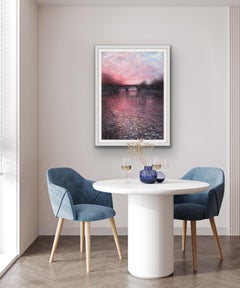 Richmond Morning, London Cityscape, London Architecture, Paintings of Bridges