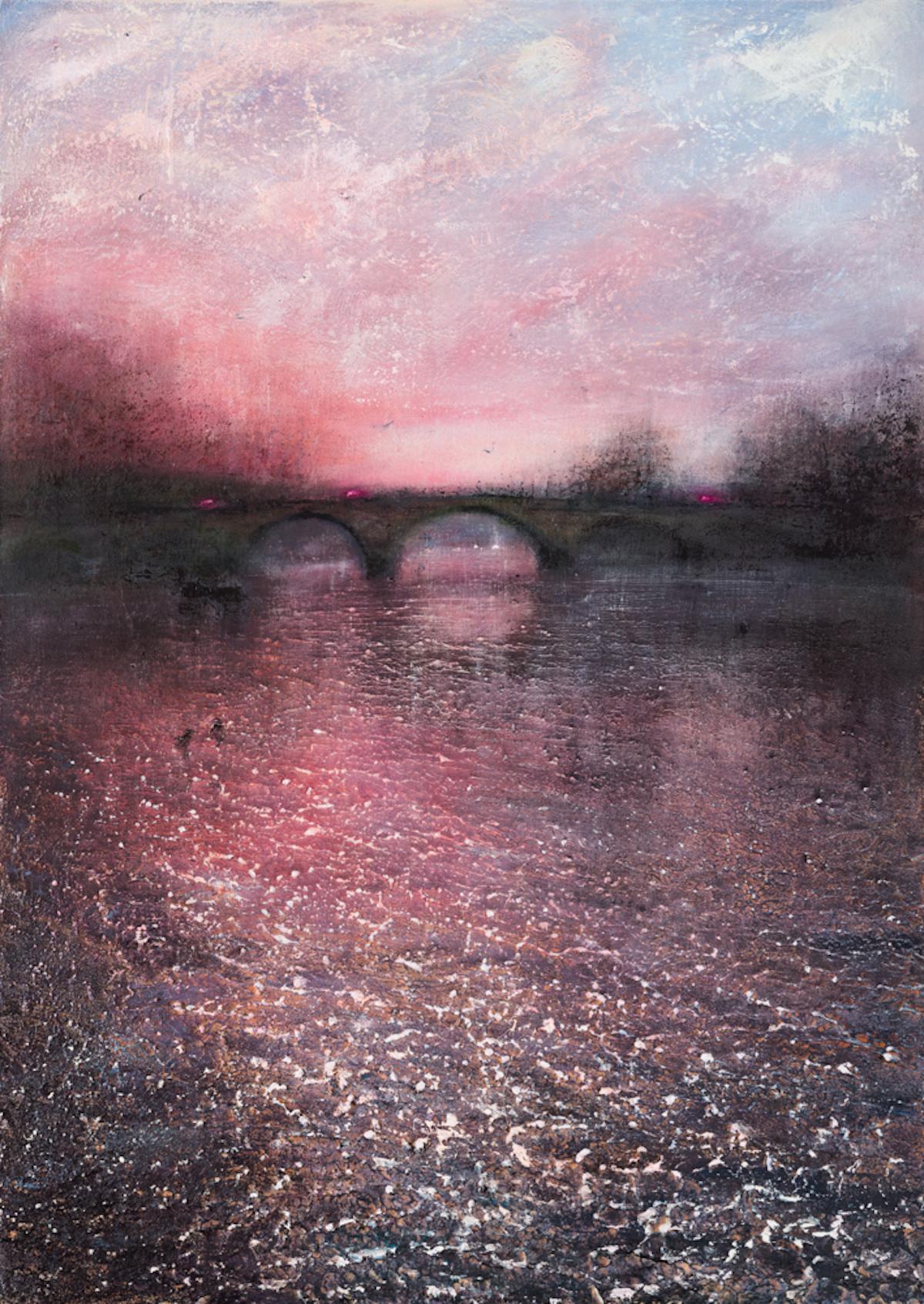 Richmond Morning, London Cityscape, London Architecture, Paintings of Bridges