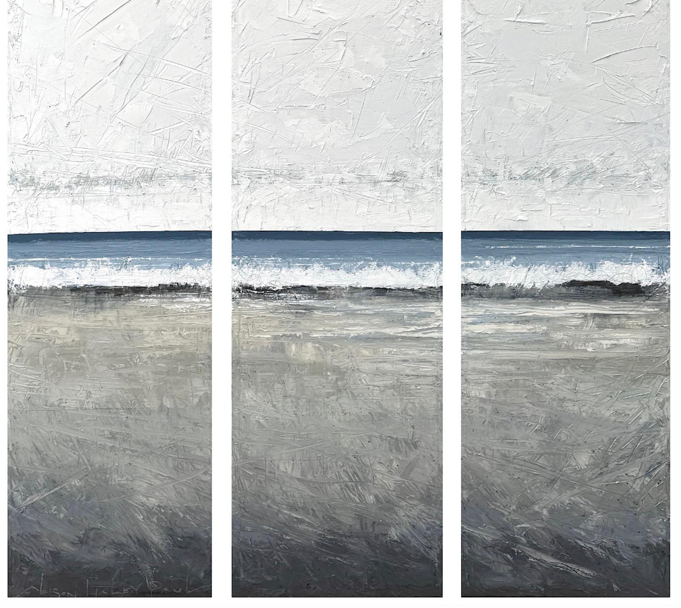 Alison Haley Paul es una pintora contemporánea de paisajes profusamente texturizados y llenos de matices de color. Su obra evoca connotaciones y recuerdos geográficos: aquel verano que pasaste en la playa, el árbol donde ibas a pensar, el camino que
