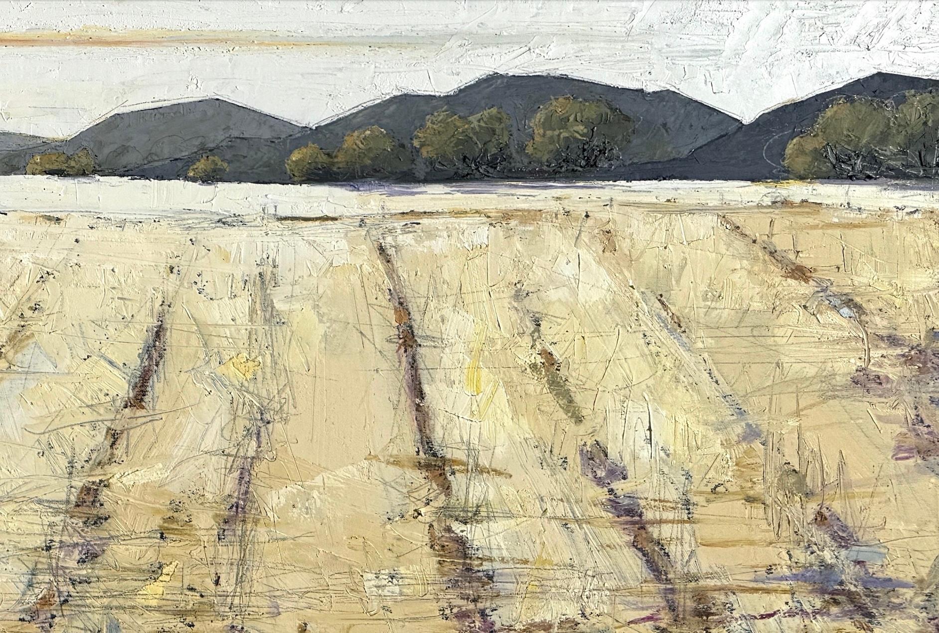 Intervalo - Landscape Painting Gris de Alison Haley Paul