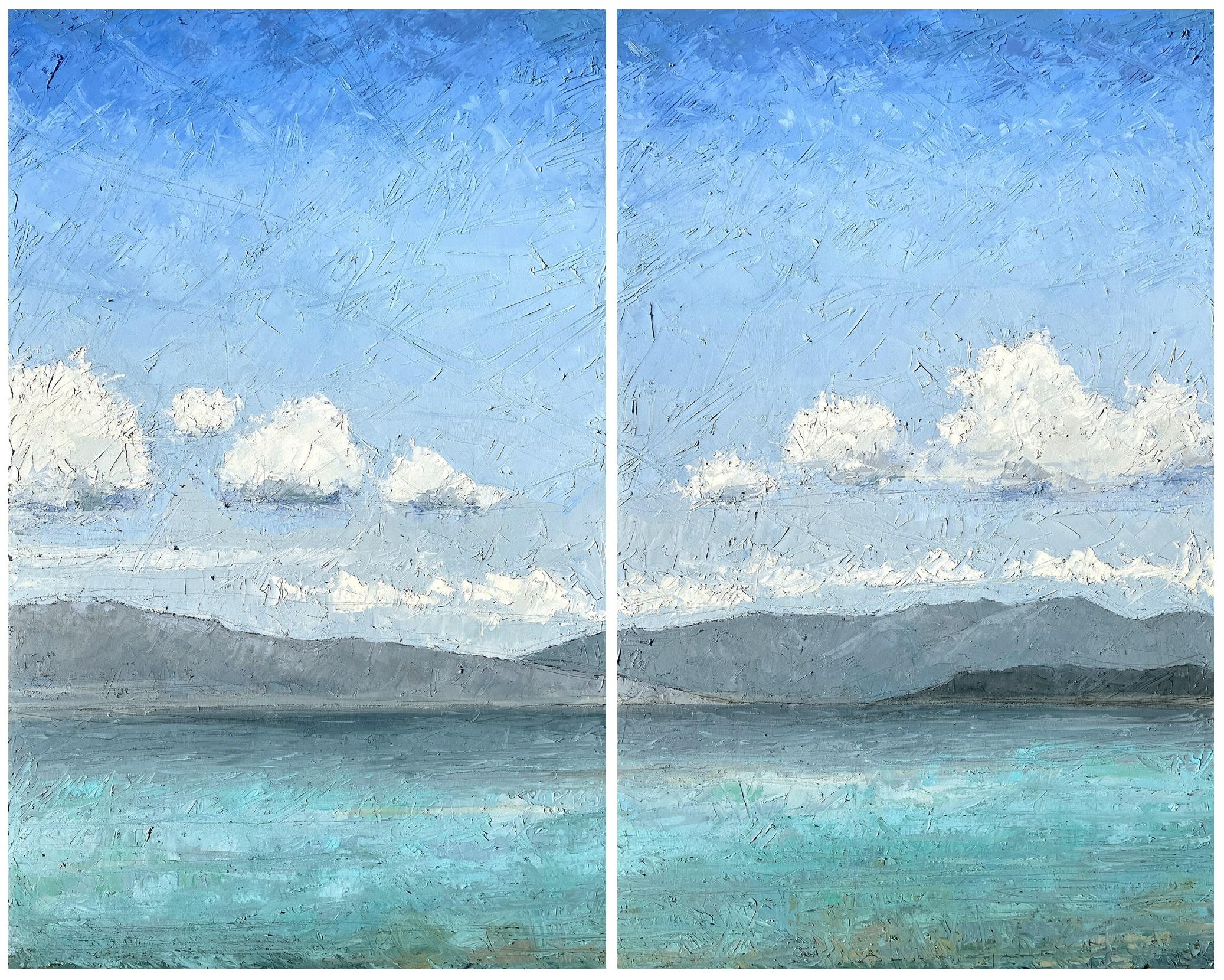 Alison Haley Paul Landscape Painting - Lakeside