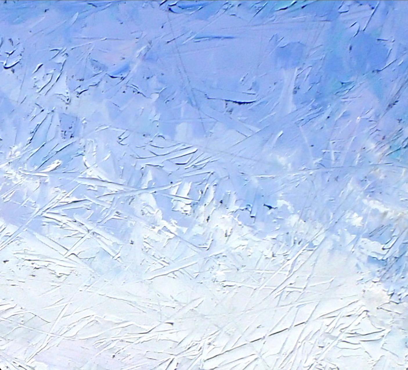 Bliss - Landscape Painting Azul de Alison Haley Paul