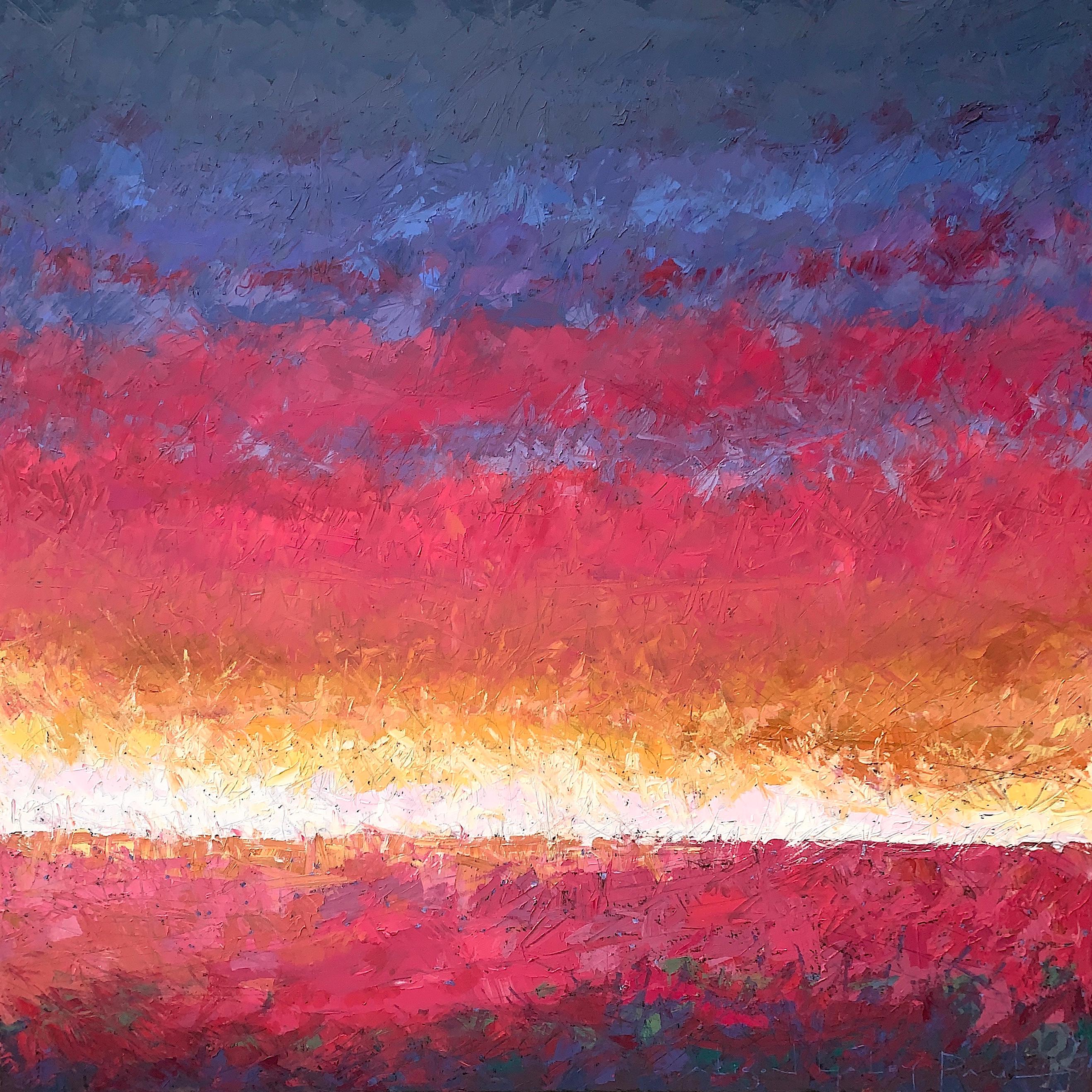 Landscape Painting Alison Haley Paul - Éclairage et éveil spirituel