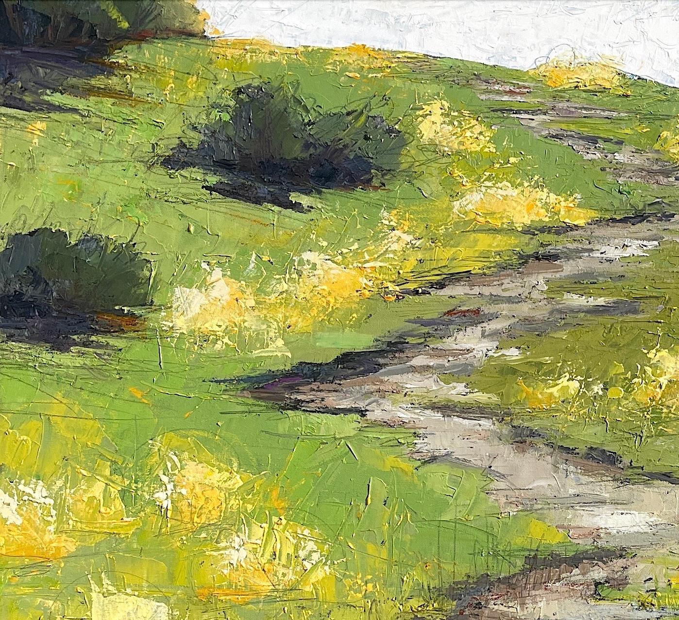 Olio, carboncino, cera, pigmento e grafite su tela.

Alison Haley Paul è una pittrice contemporanea di paesaggi riccamente strutturati e pieni di sfumature di colore. Le sue opere evocano connotazioni e ricordi geografici: l'estate trascorsa in
