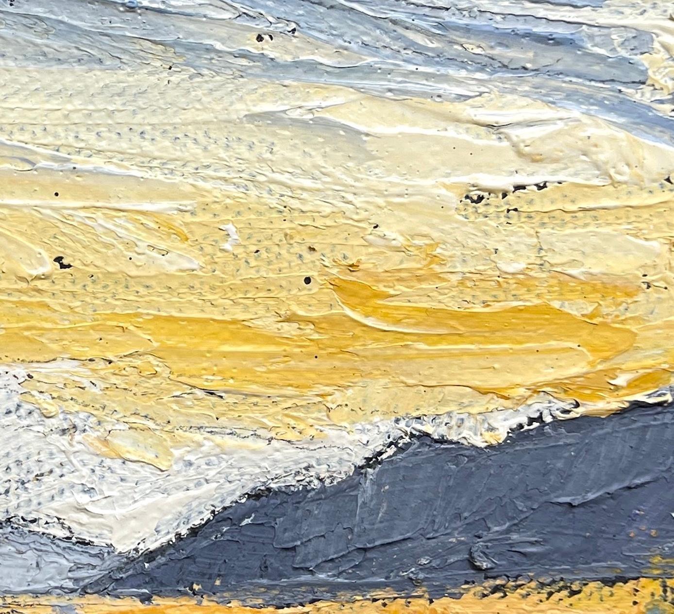 Óleo, cera, pigmento, carboncillo y grafito sobre lienzo

Alison Haley Paul es una pintora contemporánea de paisajes profusamente texturizados y llenos de matices de color. Su obra evoca connotaciones y recuerdos geográficos: aquel verano que