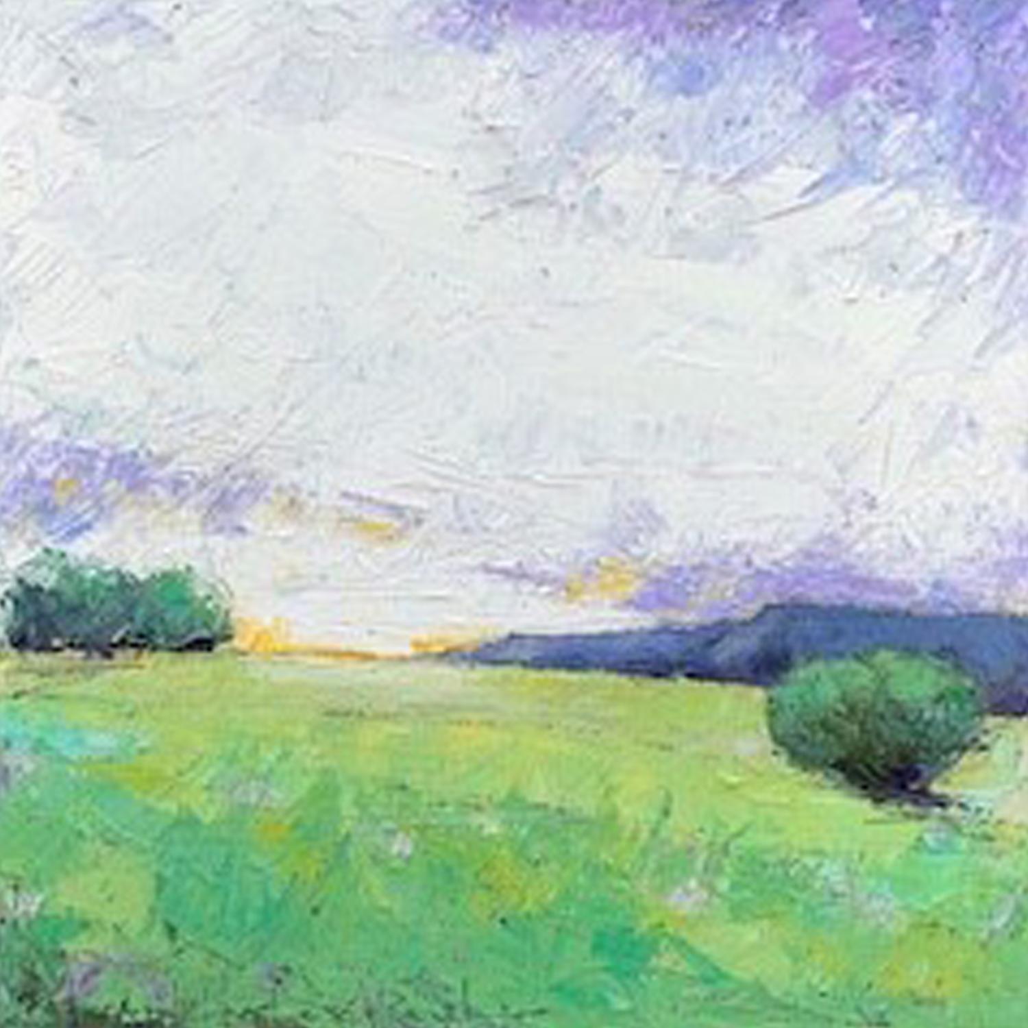 Alison Haley Paul Landscape Painting - Lilac