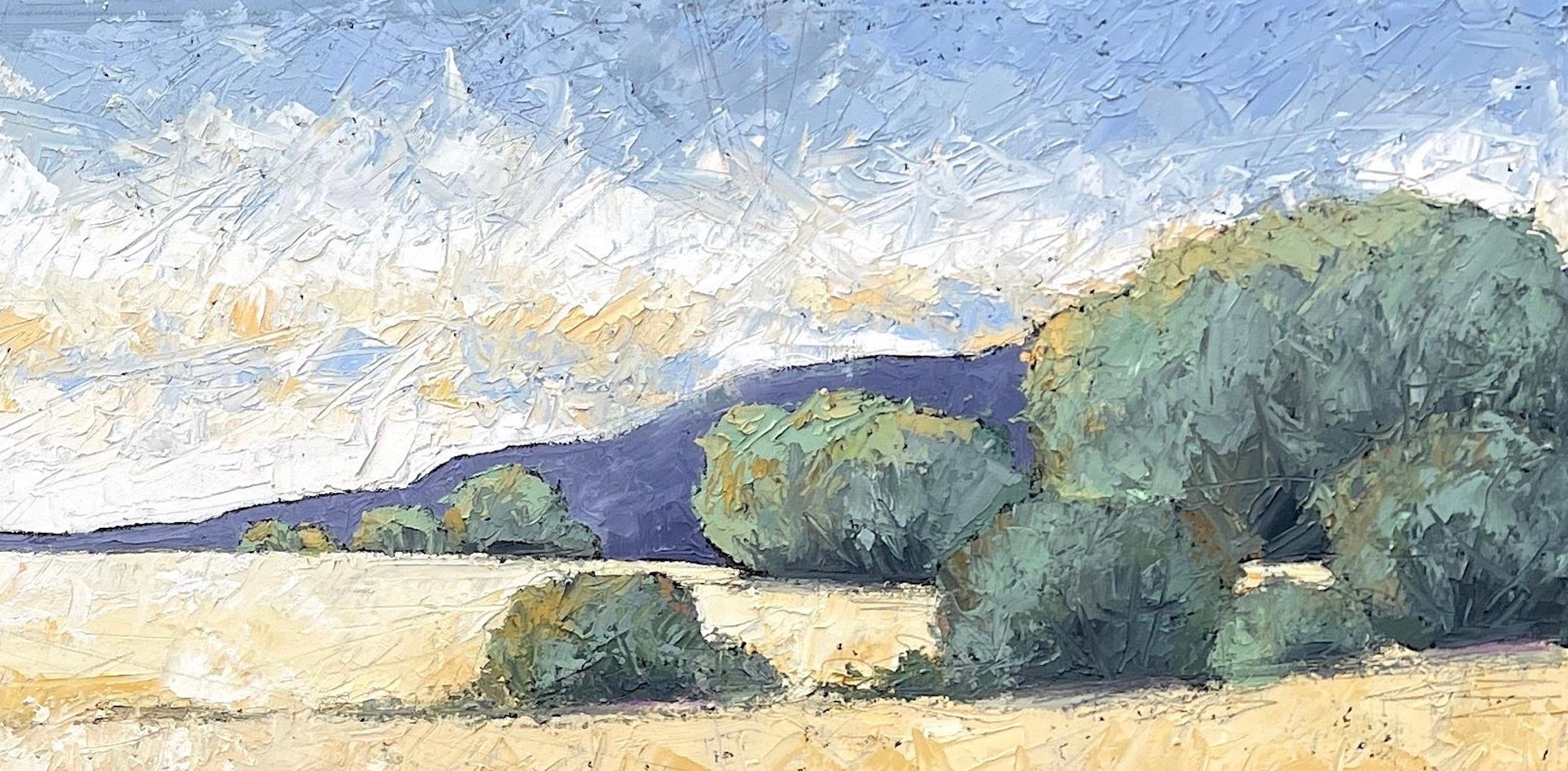 Sabroso - Landscape Painting Beige de Alison Haley Paul