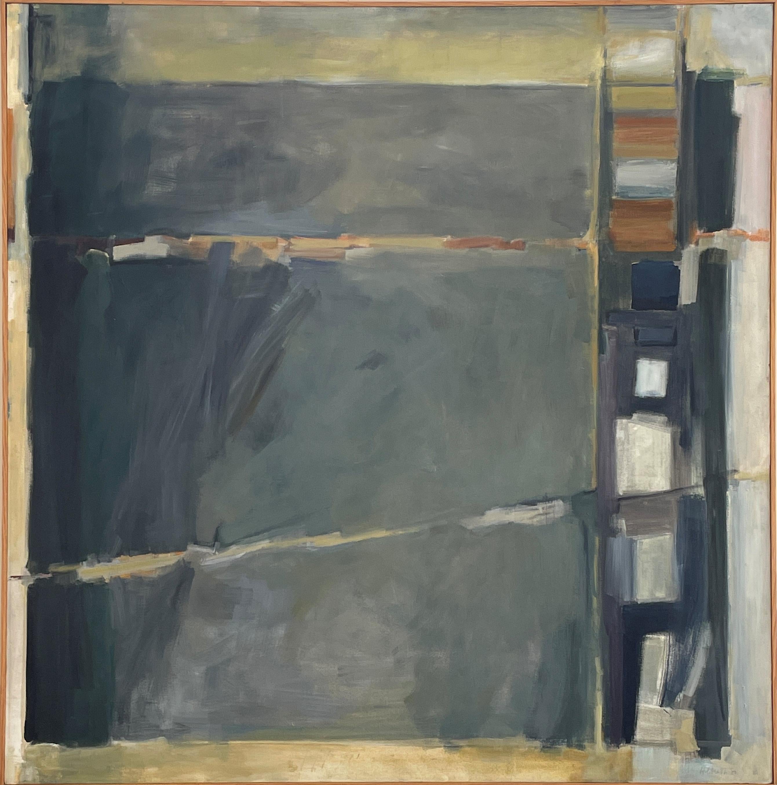 Alison Hildreth (americana, nata nel 1934)
Volpe Rossa, 1980
Olio su tela
54 x 54 pollici
Firmato, intitolato e datato sul retro

Alison Hildreth è nata a Boston nel 1934. Dopo essersi laureato al Vassar College in Inglese e Storia dell'Arte,