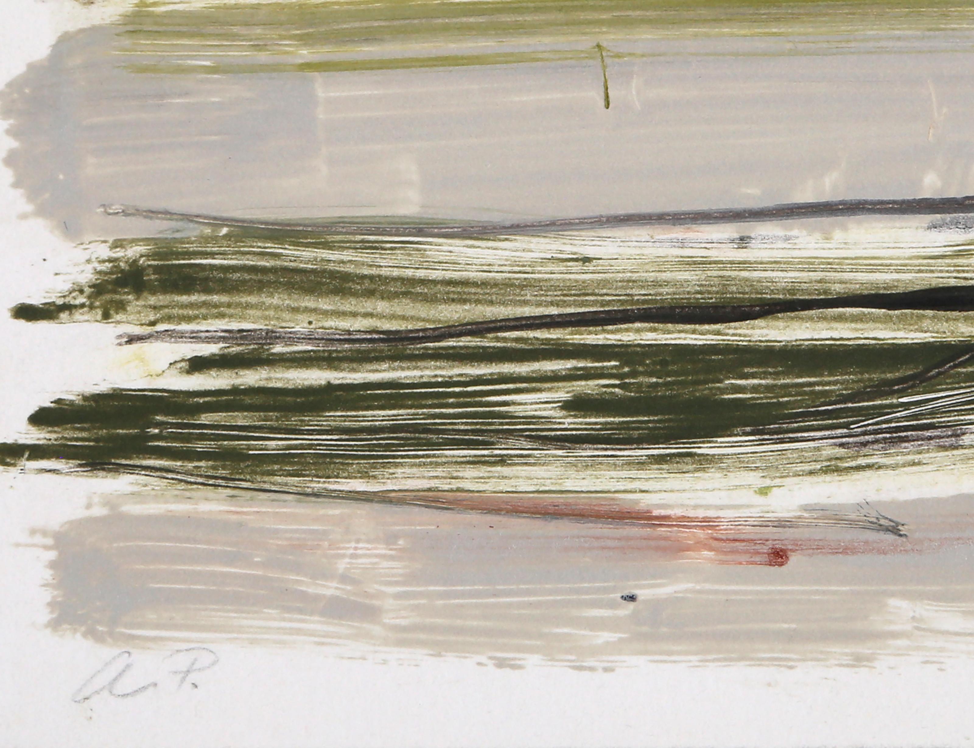 Meereslandschaft, Abstrakte expressionistische Aquatinta von Alison Hildreth im Angebot 2