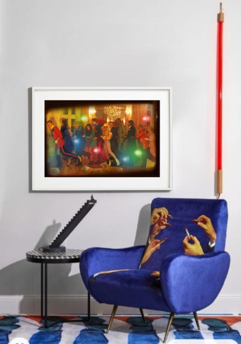 Conga - Lookalikes of the Royal Family Partying, Fine Art Photography, 2016 For Sale 5