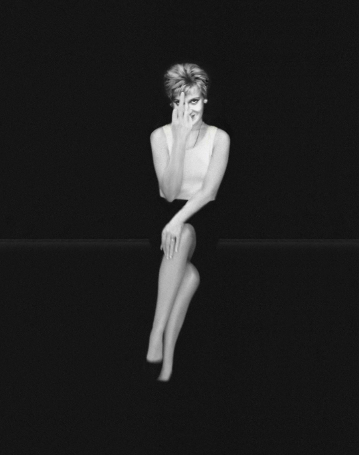 Alison Jackson Figurative Photograph - Diana Sitting