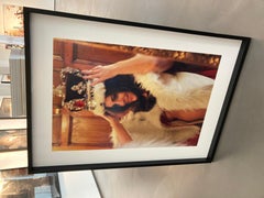 Kate prova con la corona - Ritratto di celebrità, finto profondo, fotografia d'autore