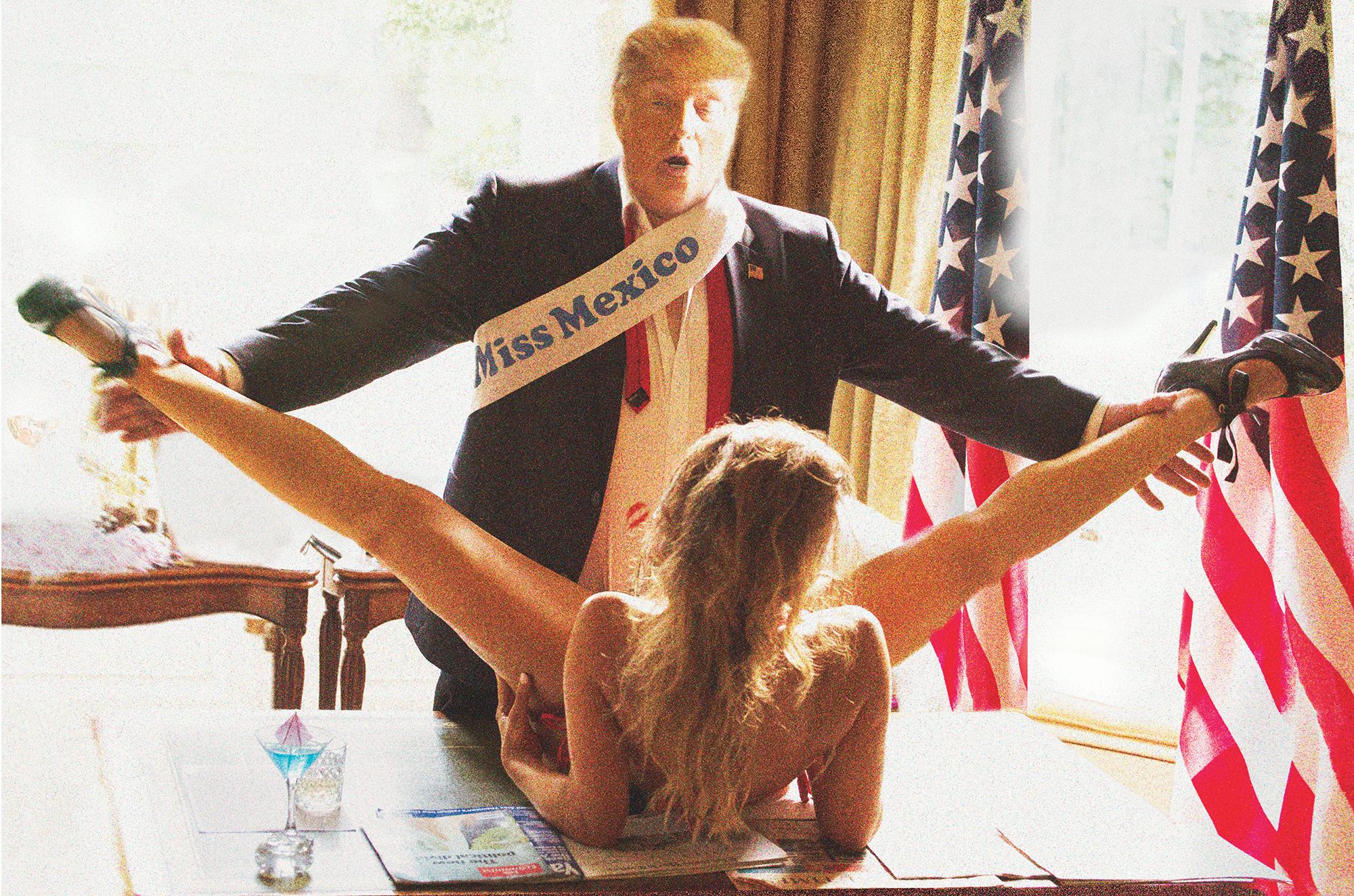 Trump pris en flagrant délit dans son bureau par Alison Jackson.

Tous les tirages sont en édition limitée. Disponible en plusieurs tailles. Encadrement haut de gamme sur demande.

Toutes les impressions sont réalisées et signées par l'artiste. Le