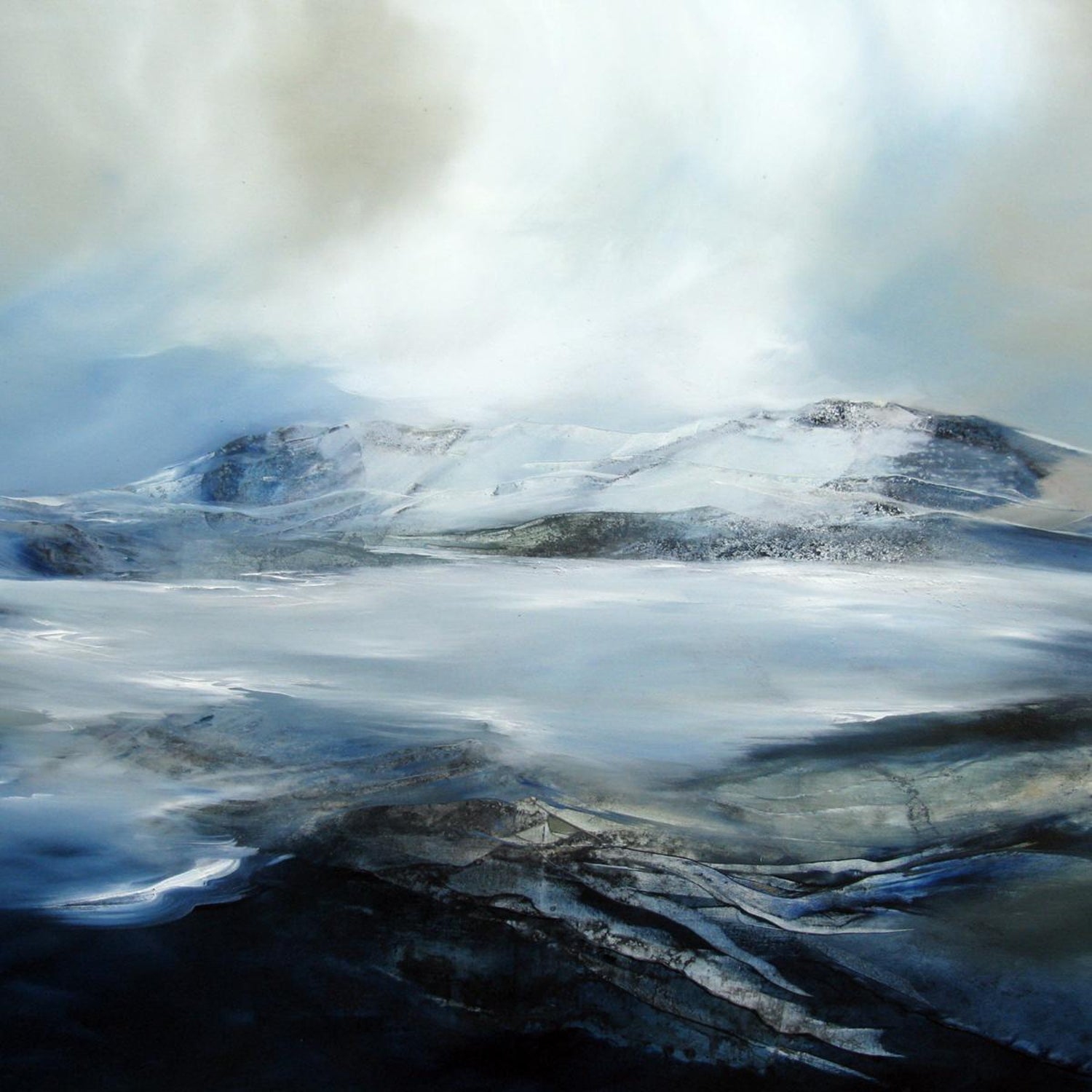 Alison Johnson Alison Johnson Abstracting Elements Of Anapurna