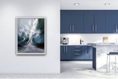 Alison Johnson, The Jets, Textured Painting, Original Painting, Affordable Art