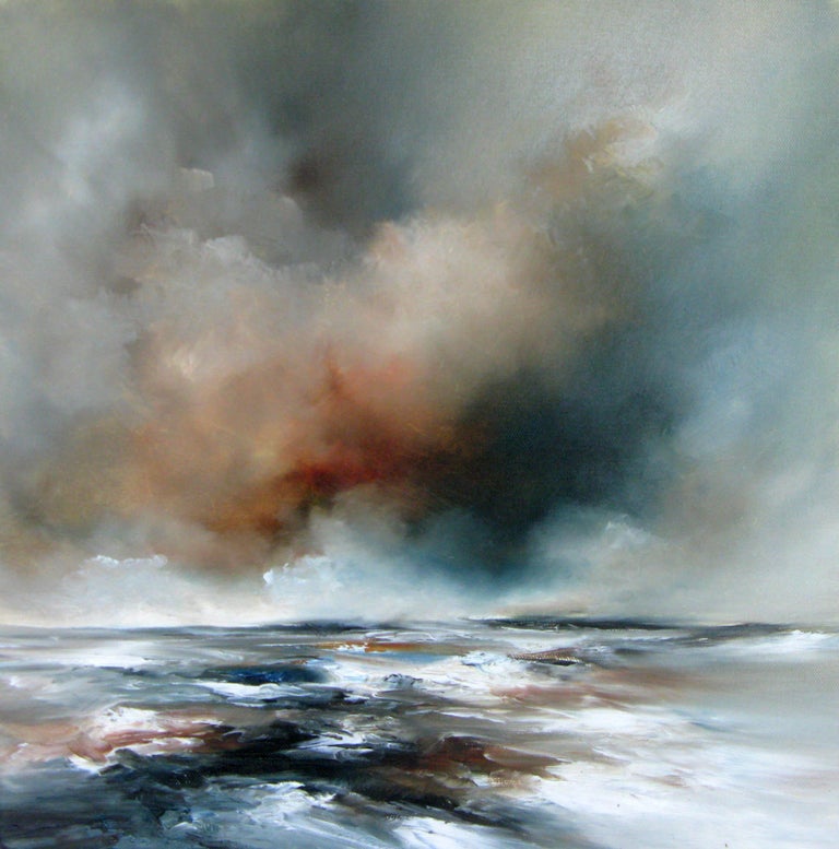 Alison Johnson Be The Light Abstract Original Oil Painting