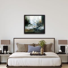 Remain, Alison Johnson, Bright Art, peinture à l'huile originale, art dramatique