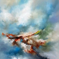 The Spirit of the Earth - abstract expression landscape skyscape gesture