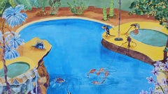 Reset Again- acrylic and ink on canvas