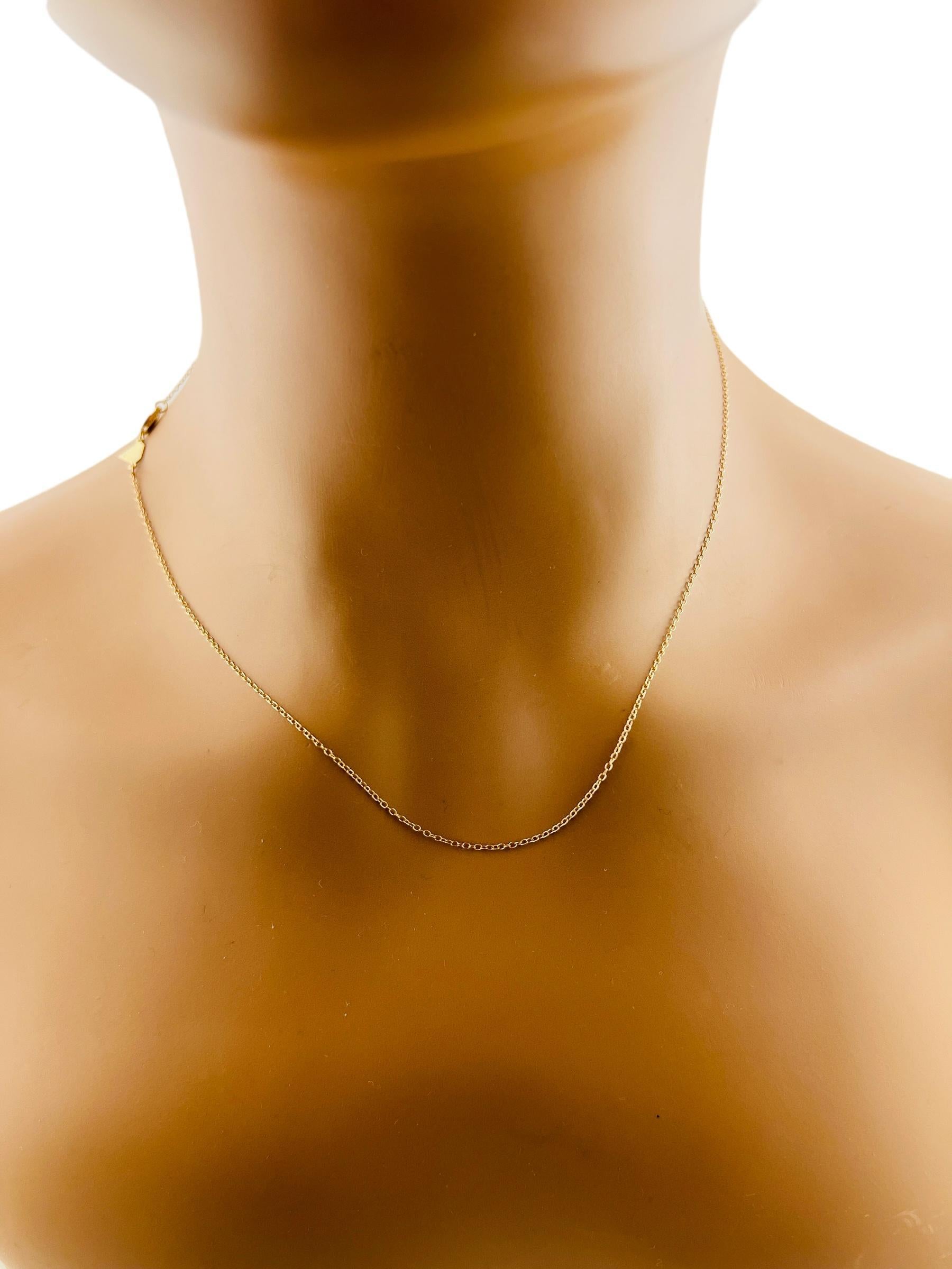 Alison Lou 14K Yellow Gold Adjustable Chain

This link chain is set in 14K yellow gold. 

18