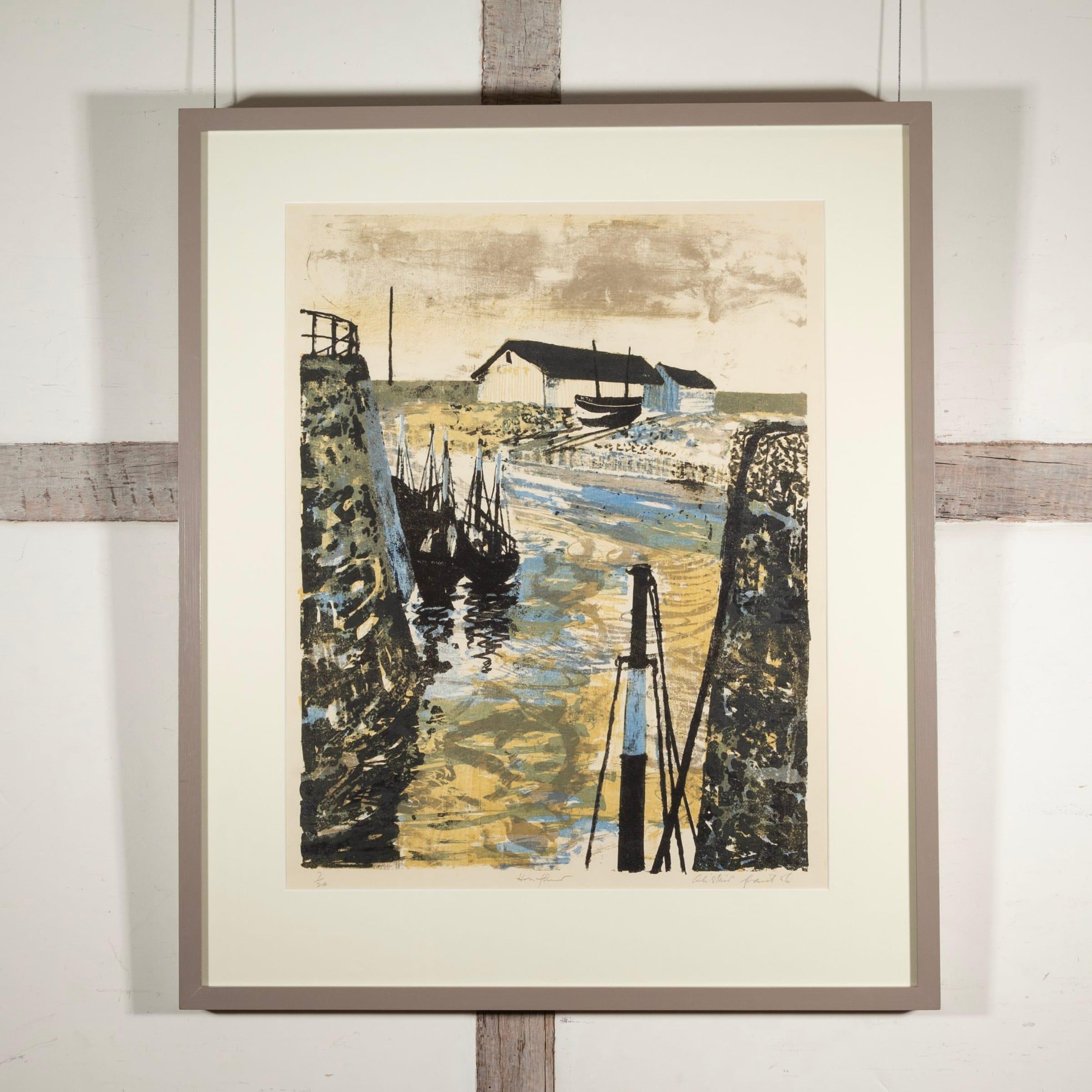 Honfleur d'Alistair Grant, 1956 en vente 1