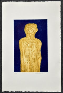 Jeremías Grabado artístico firmado, edición limitada, 1968