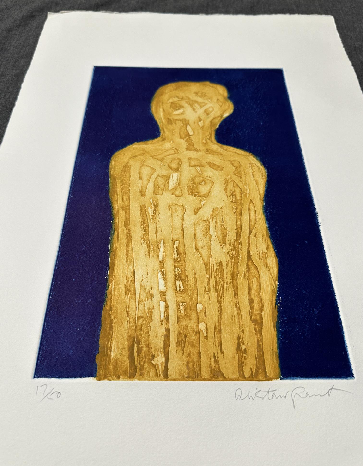 Jeremiah Signed Limited Edition 1968 Art Etching For Sale 1