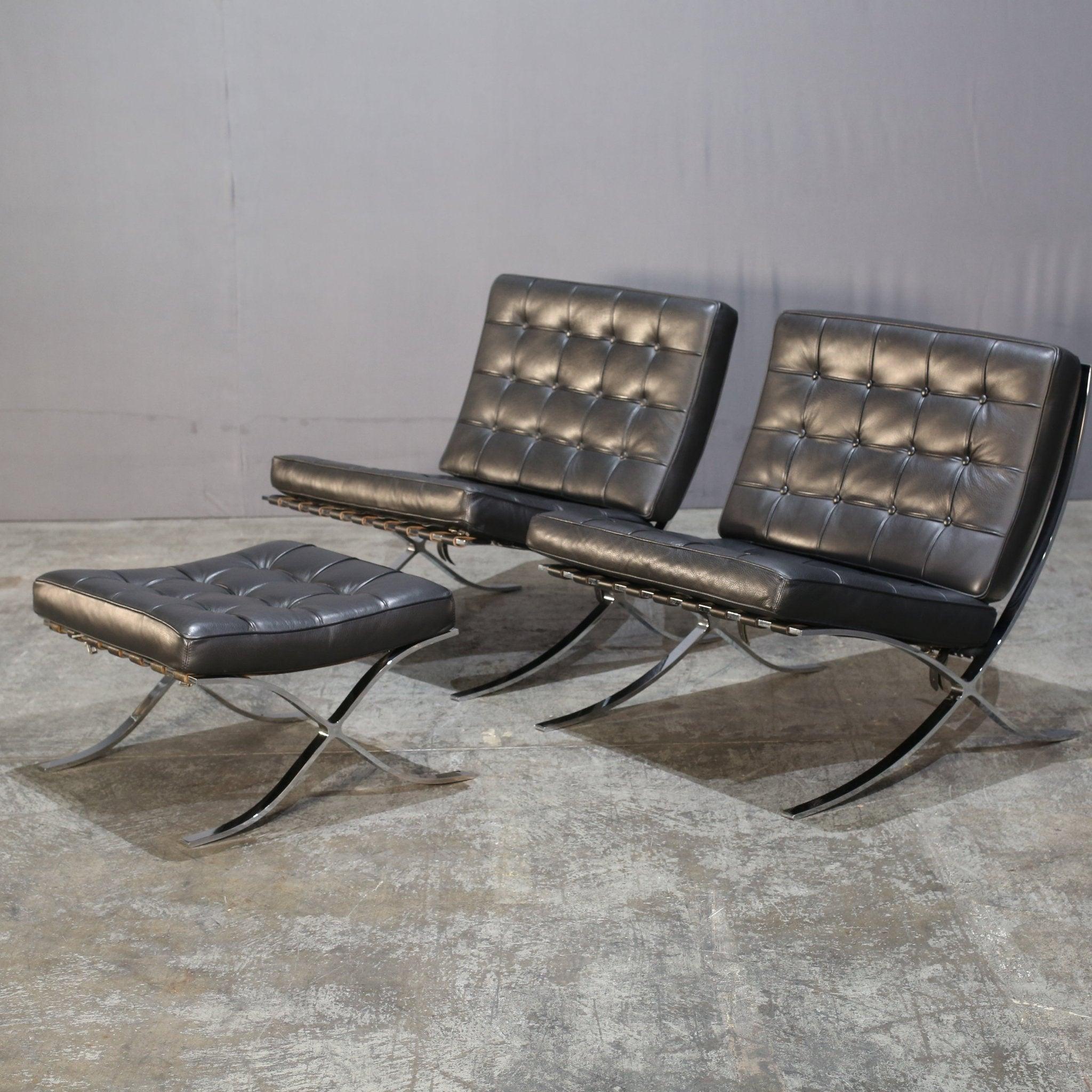 Silla Alivar Barcelona de Mies van der Rohe Moderno