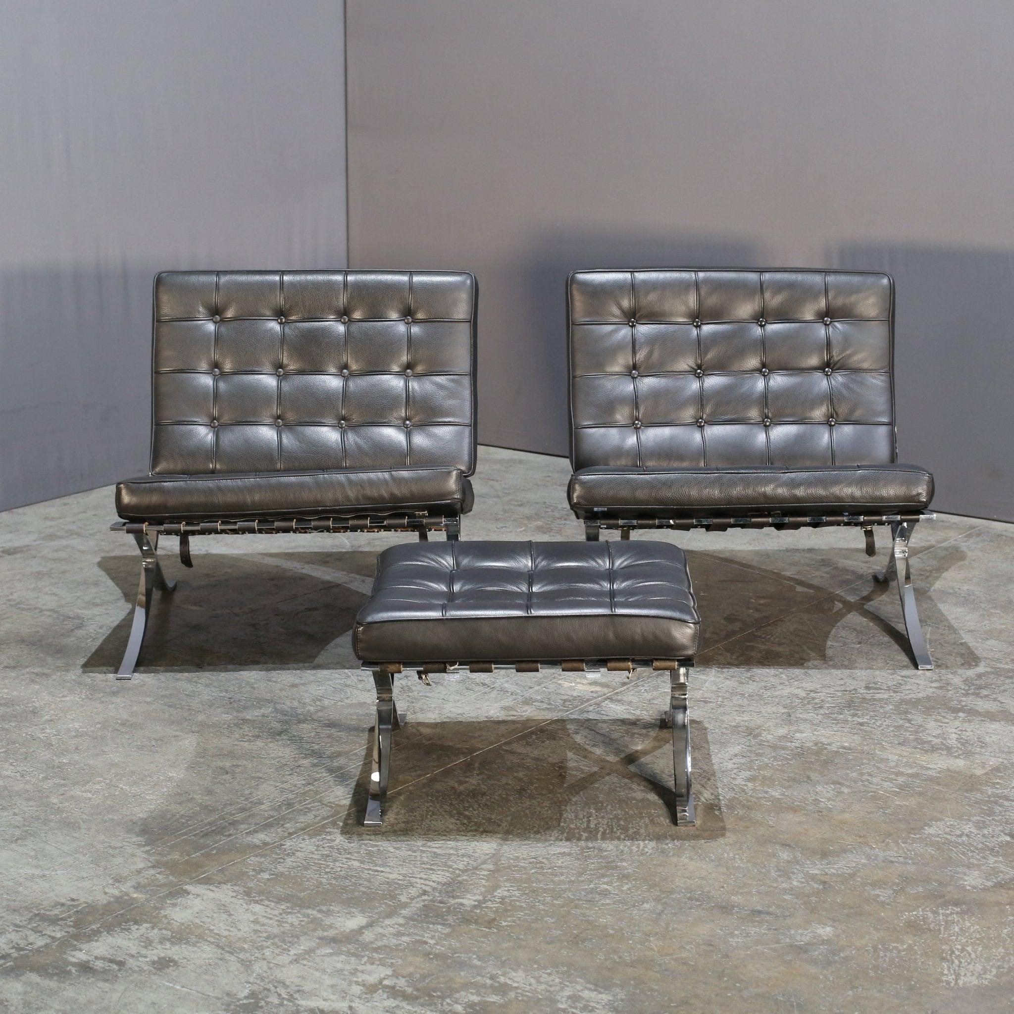 Silla Alivar Barcelona de Mies van der Rohe Italiano