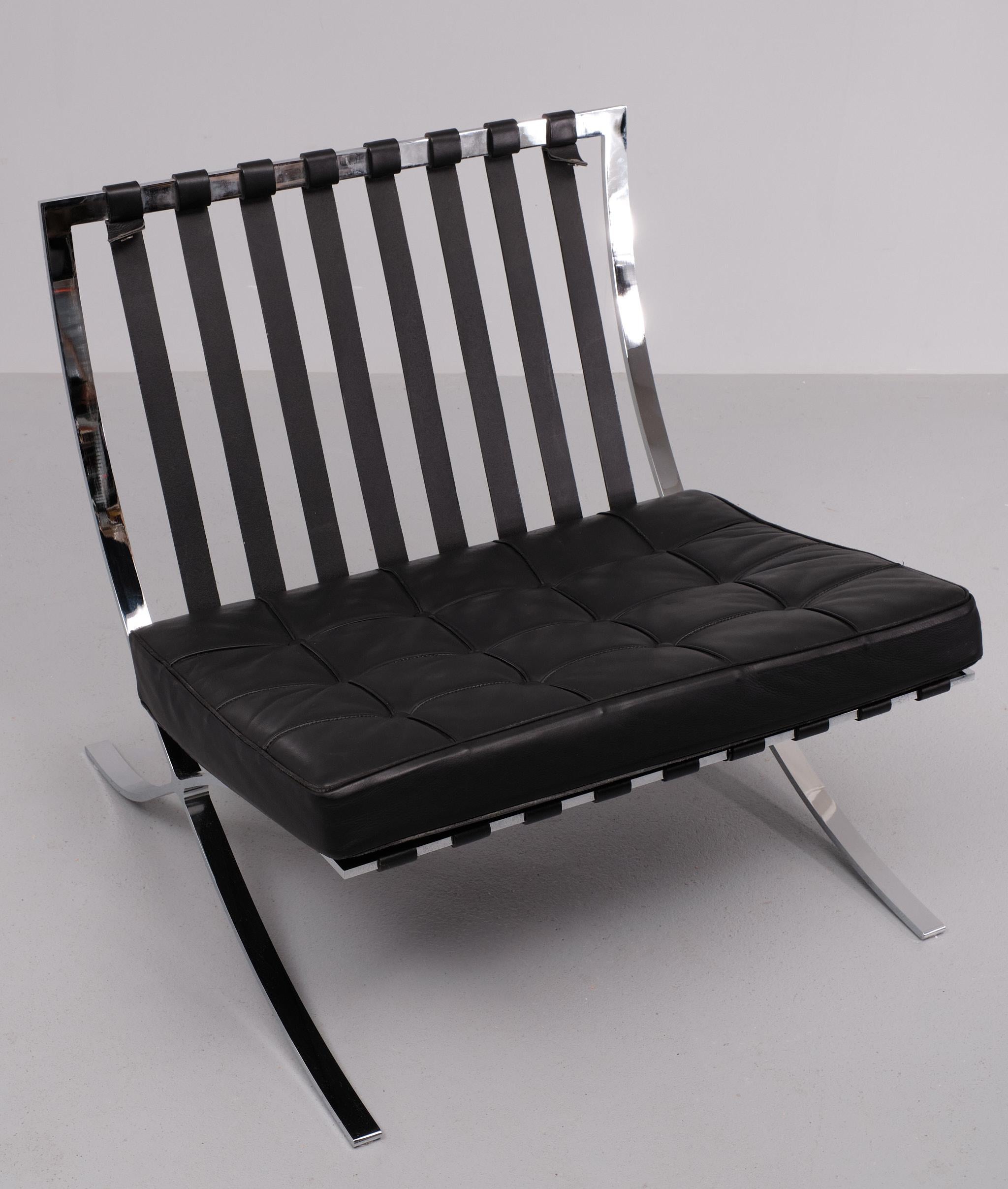 Silla Alivar Barcelona Ludwig Mies van der Rohe   1990s 4
