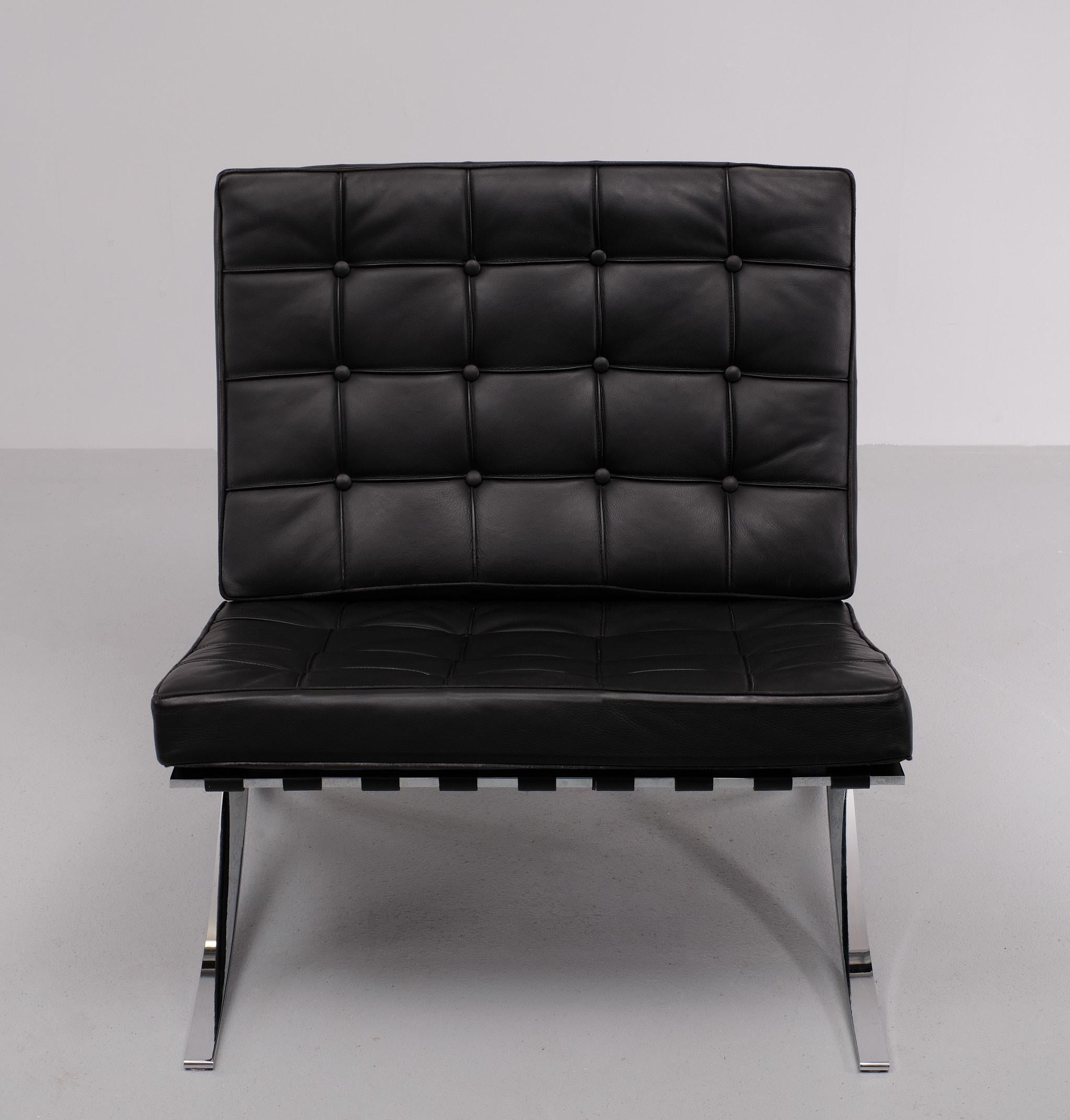 Silla Alivar Barcelona Ludwig Mies van der Rohe   1990s Bauhaus