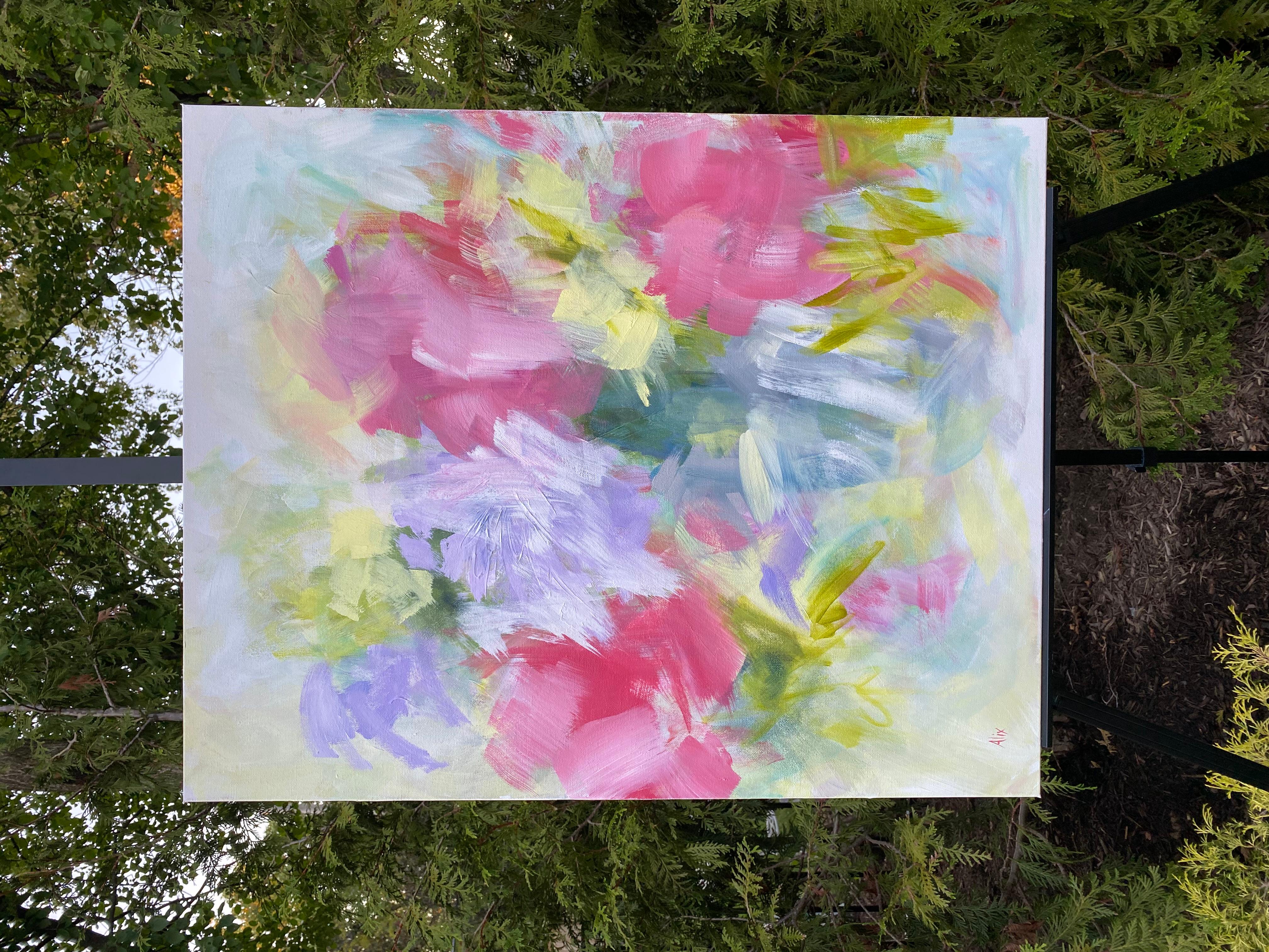 Summer Abstract I, Abstract Painting For Sale 1