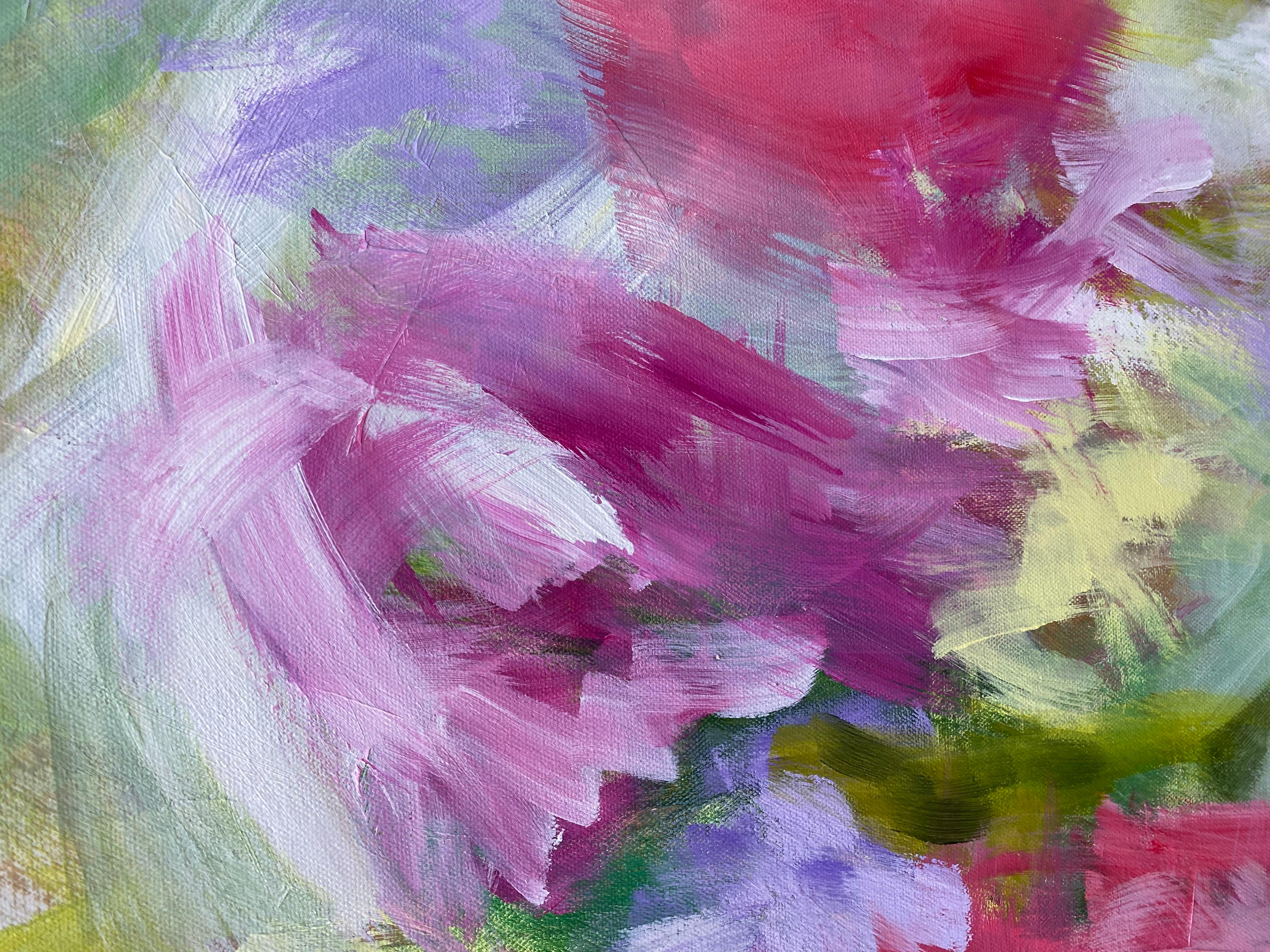 Summer Abstract II, Abstract Painting For Sale 1