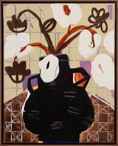 Vase noir